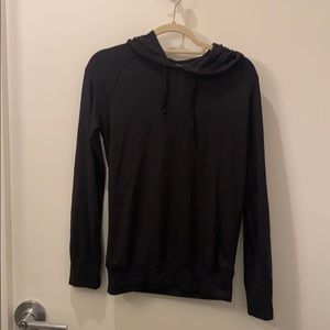 Joe’s jeans black thin hoodie